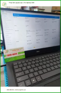 Anh Kiệt IT tìm Trung tâm Thay fan (quạt) cpu laptop Dell Quận Tân Phú Uy tín