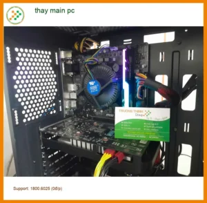 Anh Khánh lập trình viên review trung tâm thay main pc Quận Thủ Đức uy tín