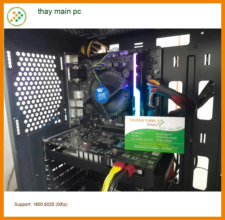 Anh Khánh lập trình viên review trung tâm thay main pc Quận Thủ Đức uy tín