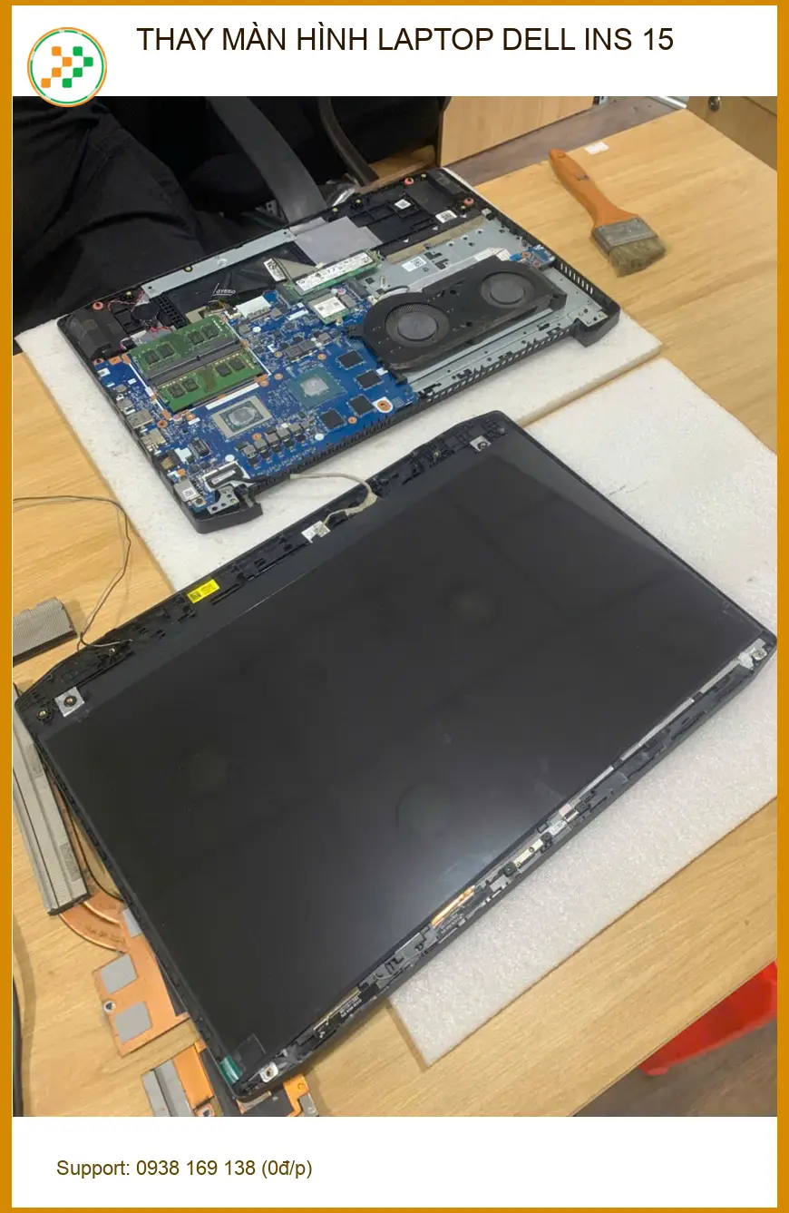Tiệm thay màn hình laptop Dell Ins 15 Quận Tân Bình - Anh Khải review giá tốt