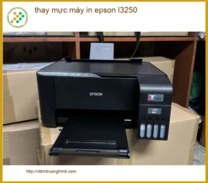 Sửa Chữa Nạp Mực Máy In Epson L3250 tận nơi – Thay mực nhanh TPHCM