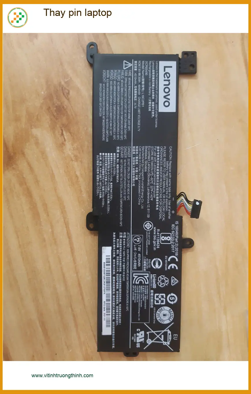 Chú Lâm giải quyết pin chai - Trung tâm Thay pin laptop Quận Tân Bình uy tín ảnh thực tế 1