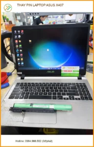 Chú Quang kế toán tìm Cửa hàng thay PIN LAPTOP ASUS X407 Quận Gò Vấp lấy ngay
