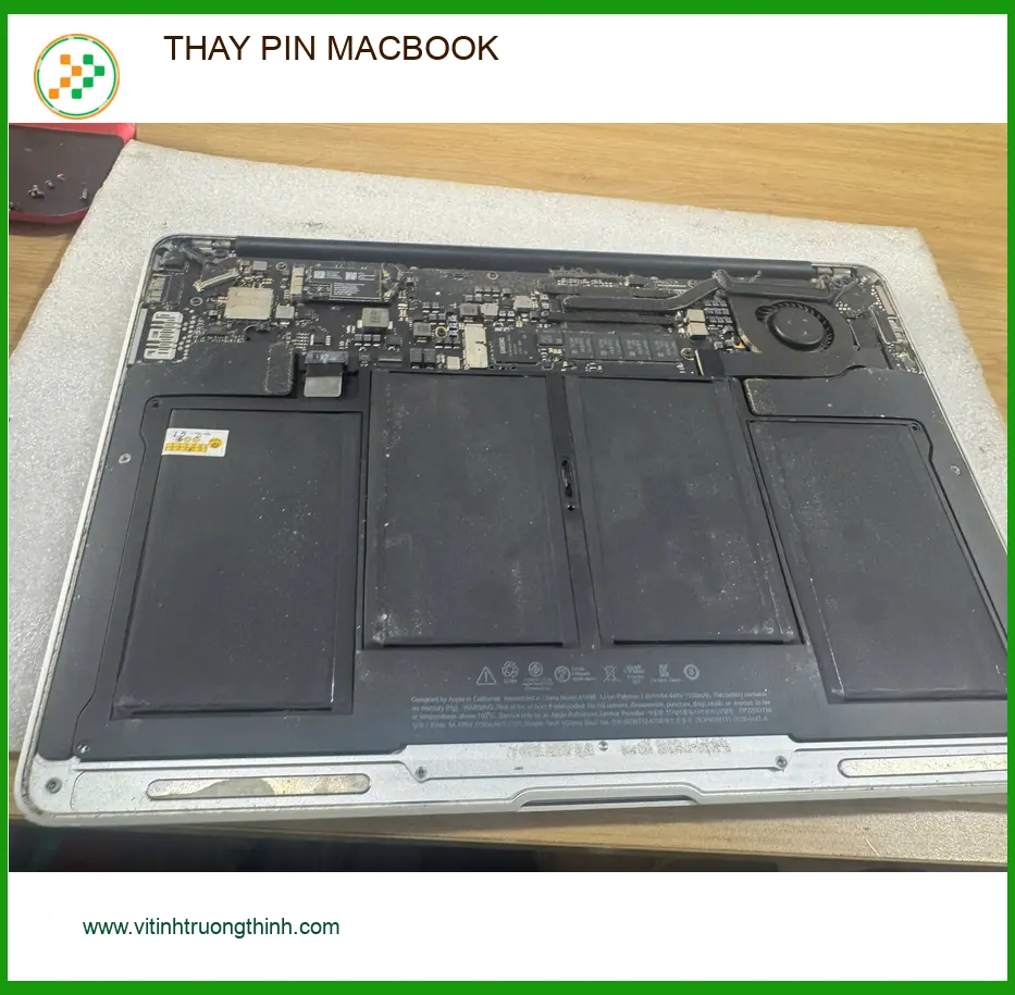 Cô Mai kinh doanh online tìm nơi Thay Pin MACBOOK Quận Tân Bình lấy liền ảnh thực tế 2