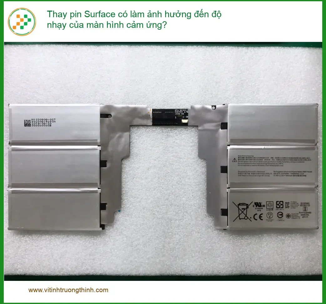 Thay pin có làm ảnh hưởng đến độ nhạy của màn hình cảm ứng? - Trung tâm hỗ trợ kỹ thuật TPHCM