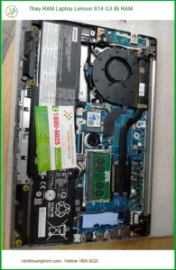Anh Đức kỹ sư xây dựng cần thay RAM Laptop Lenovo S14 G3 lỗi RAM Quận 12