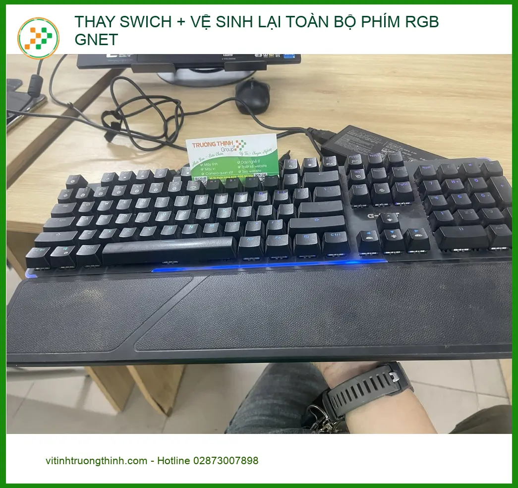 Tiệm Thay Swich - Vệ Sinh Phím RGB Gnet Quận Phú Nhuận Uy Tín - Anh Quang Game Thủ Review ảnh thực tế 1