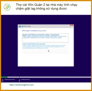 Thợ cài Win Quận 2 tại nhà máy tính chậm lag – Gọi ngay sửa tận nơi