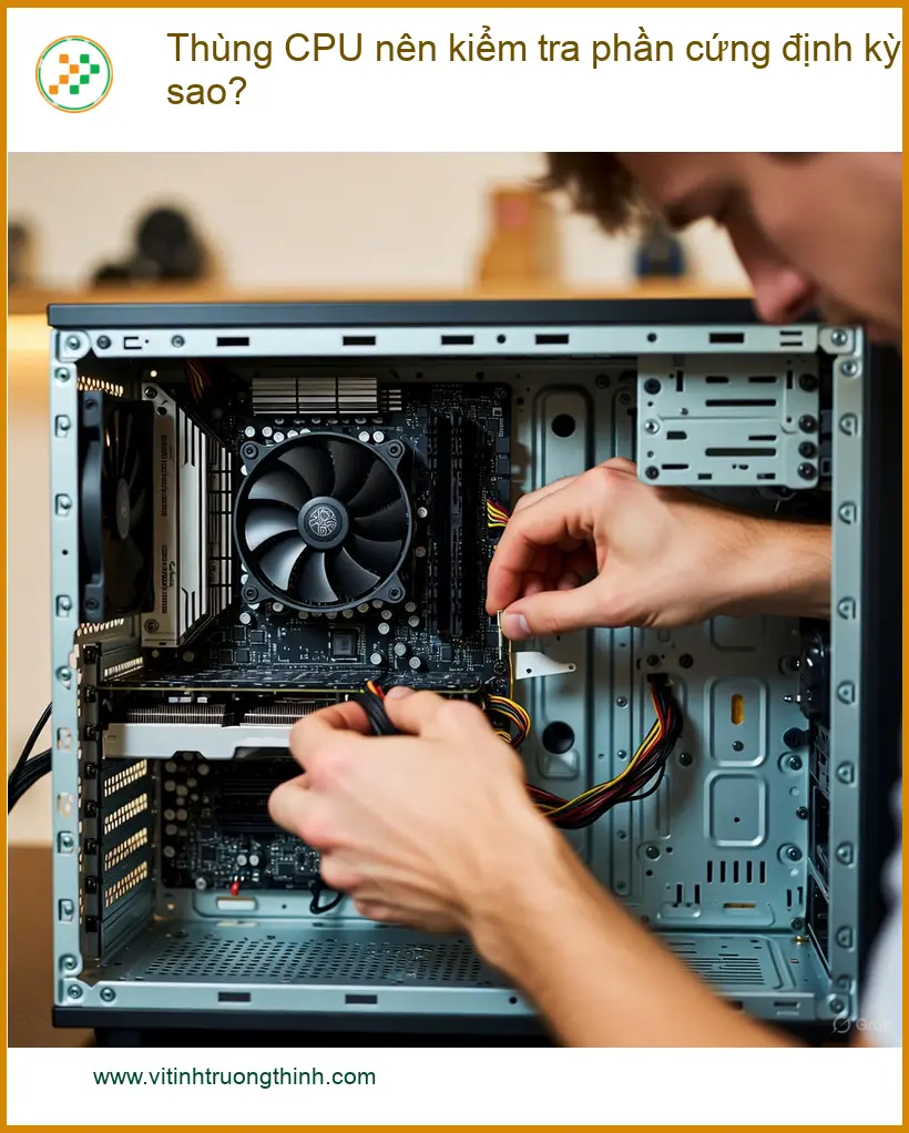 PC Thùng CPU nên kiểm tra phần cứng định kỳ ra sao? - Tư vấn từ chuyên gia