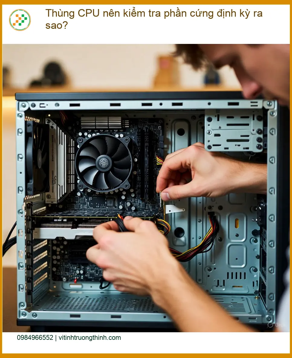PC Thùng CPU nên kiểm tra phần cứng định kỳ? - Tư vấn từ chuyên gia