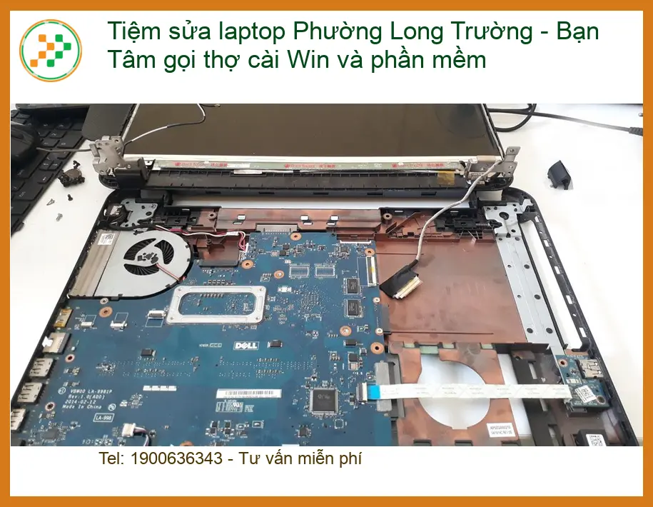 Laptop Tiệm sửa Long Trường cài Win, phần mềm - Thợ cài nhanh TPHCM