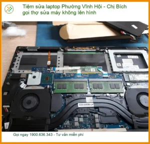 Laptop Tiệm sửa laptop Phường Vĩnh Hội không lên hình – Địa chỉ sửa uy tín