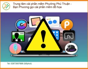 Laptop Trung tâm cài phần mềm Phú Thuận cho đồ họa – Địa chỉ hỗ trợ nhanh