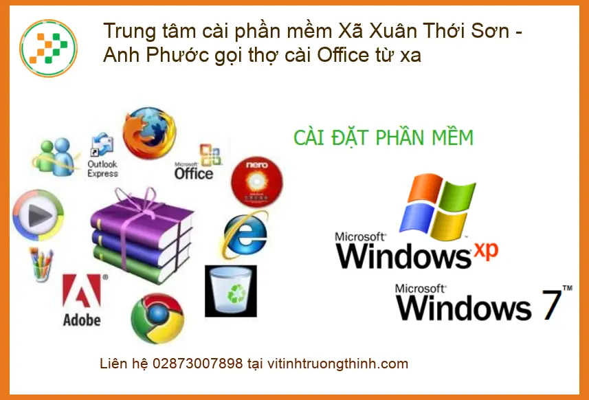 Laptop Trung tâm cài phần mềm Xã Xuân Thới Sơn - Hỗ trợ Office từ xa nhanh