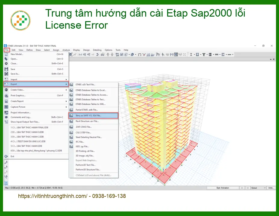 Thủ thuật cài Etap Sap2000 lỗi License Error - Trung tâm hỗ trợ TPHCM