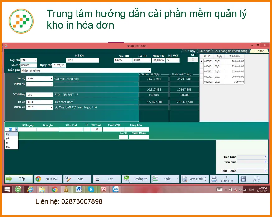 Cài Phần Mềm Quản Lý Kho In Hóa Đơn - Hướng Dẫn Tự Xử Lý Tại Nhà
