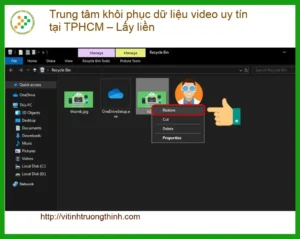 Khôi Phục Dữ Liệu Video TPHCM Uy Tín – Gọi Thợ Lấy Liền