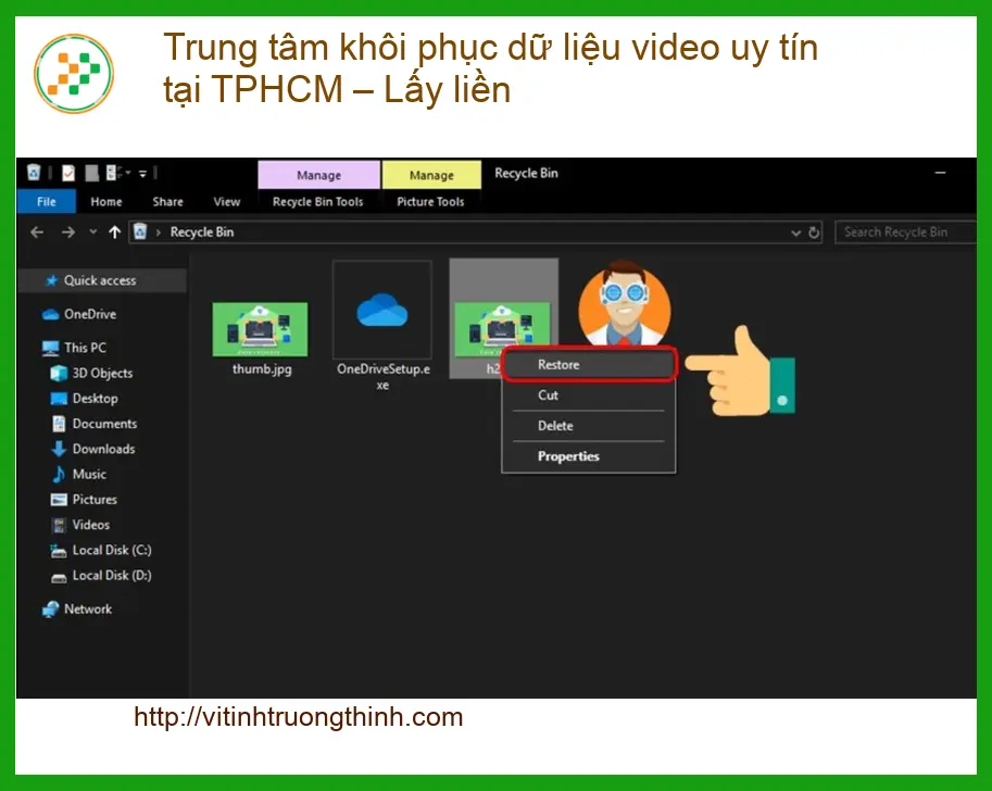 Khôi Phục Dữ Liệu Video TPHCM Uy Tín – Gọi Thợ Lấy Liền