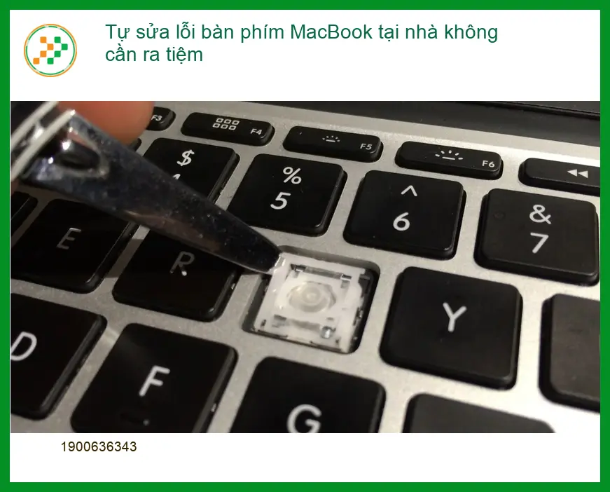 Macbook Tự sửa lỗi bàn phím MacBook tại nhà - Trung tâm hỗ trợ TPHCM