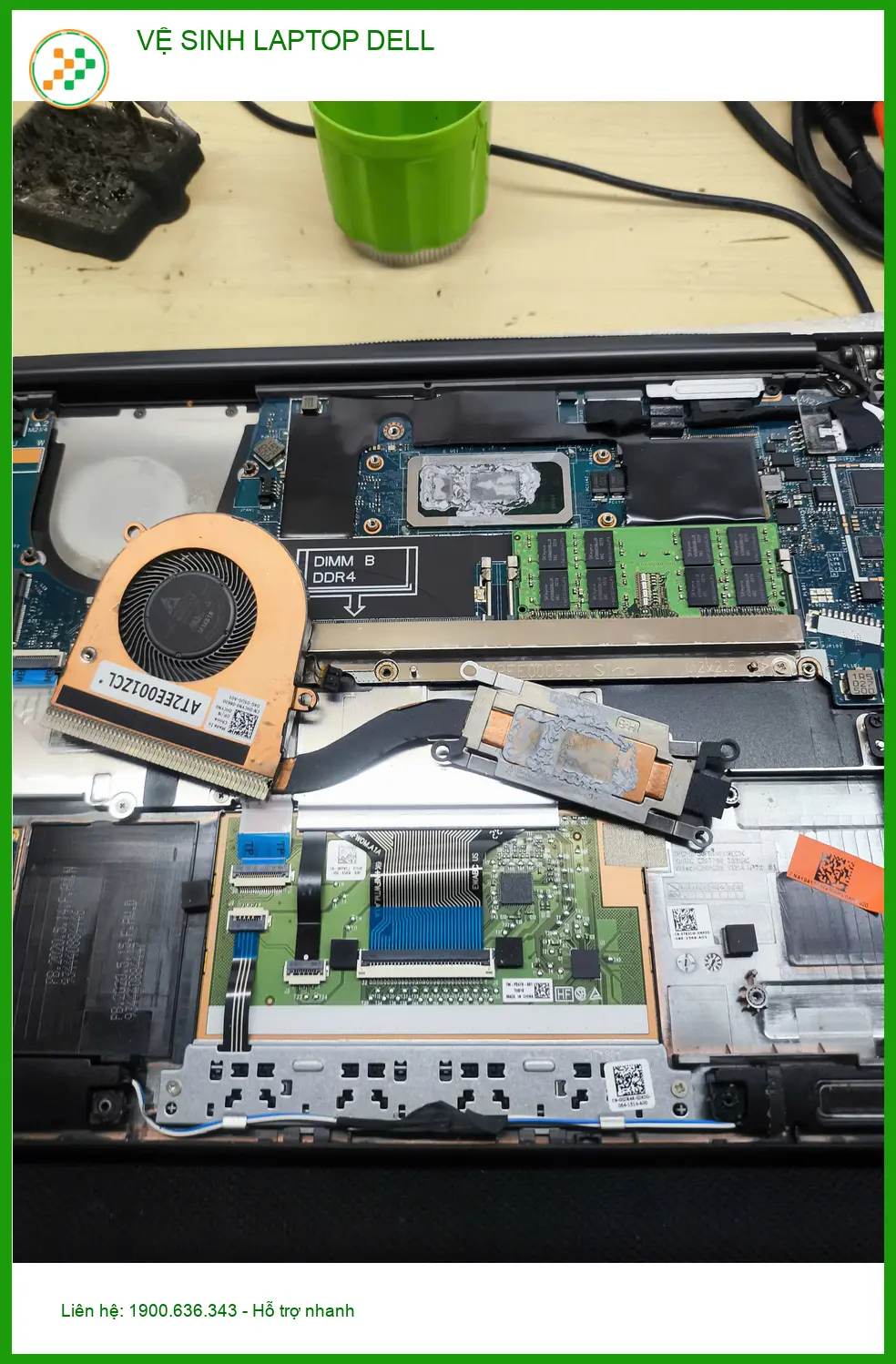 Anh Phúc IT tìm Trung tâm Vệ sinh LAPTOP DELL Quận Gò Vấp Giá rẻ