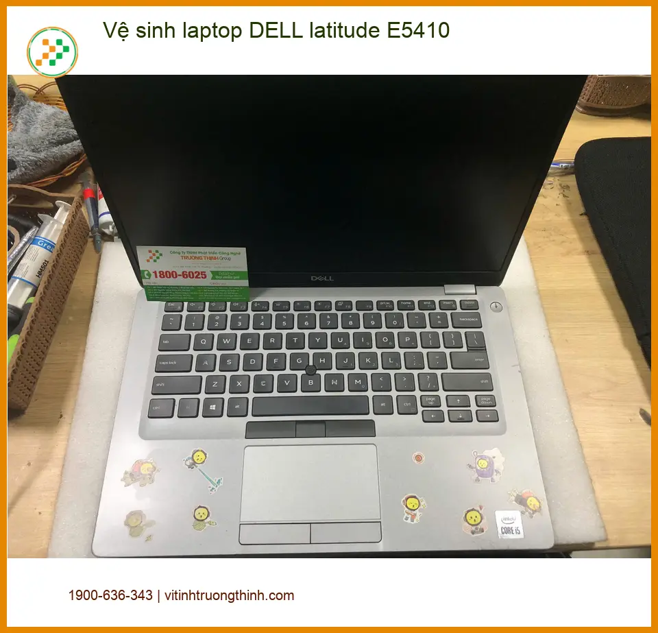 Cô Mai giáo viên Quận Bình Tân – Vệ sinh laptop DELL latitude E5410 giá tốt ảnh thực tế 1