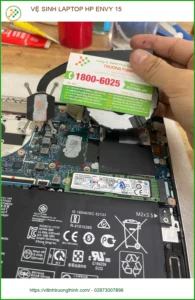 Bác Sơn hài lòng khi Vệ sinh Laptop HP Envy 15 Quận Phú Nhuận Uy tín