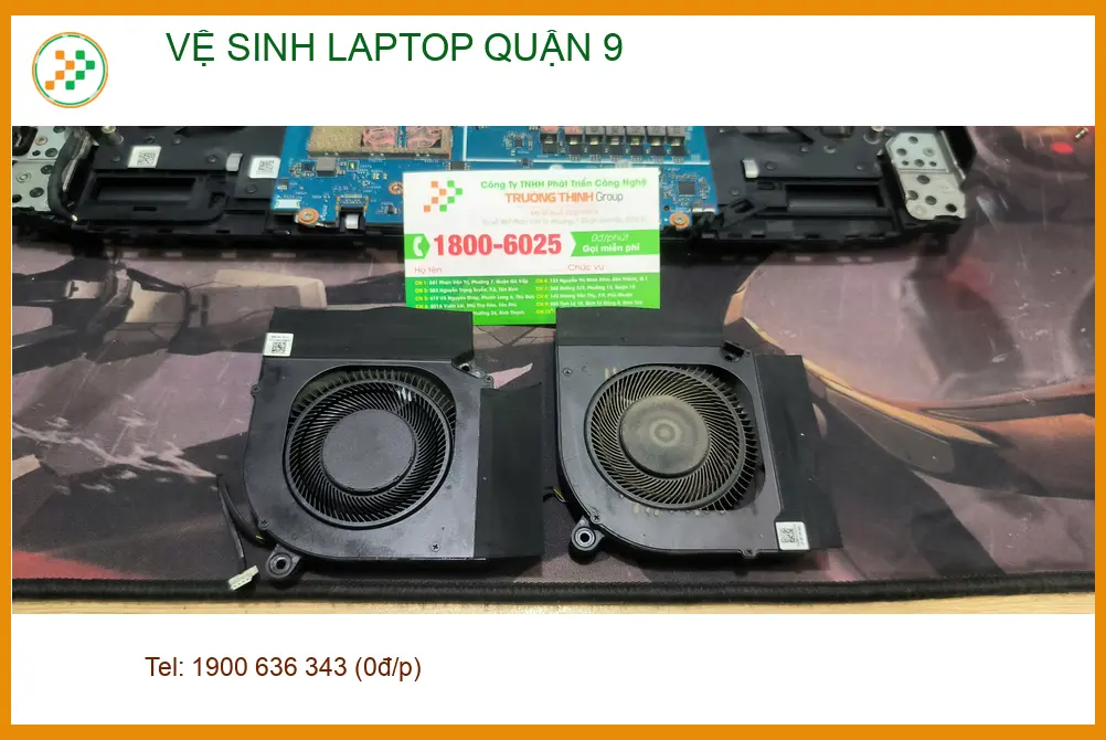 Chú Tấn laptop quá nóng cần vệ sinh gấp - Dịch vụ vệ sinh laptop Quận 9 ảnh thực tế 1