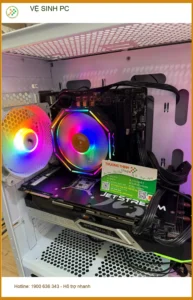 Bác An ở Quận 9 kể chuyện vệ sinh PC sạch bong như mới tại trung tâm uy tín
