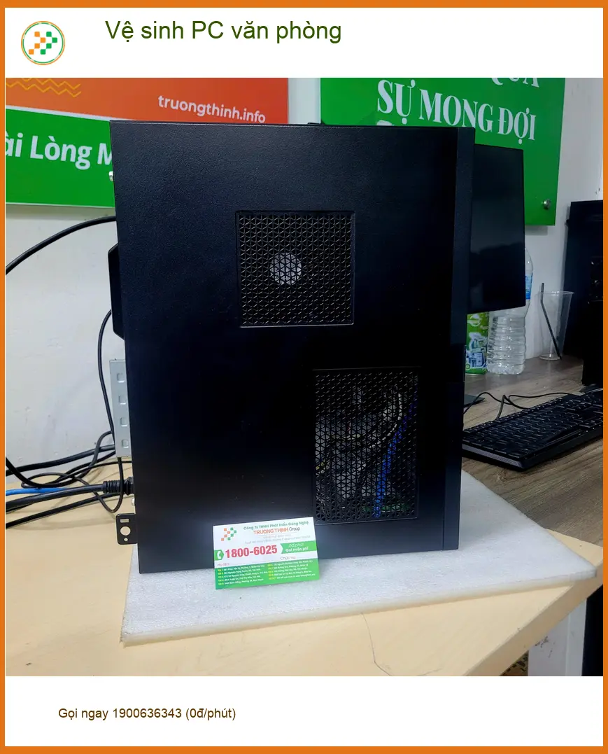 Anh Quang quản lý văn phòng và ca vệ sinh PC Quận Tân Bình uy tín ảnh thực tế 1