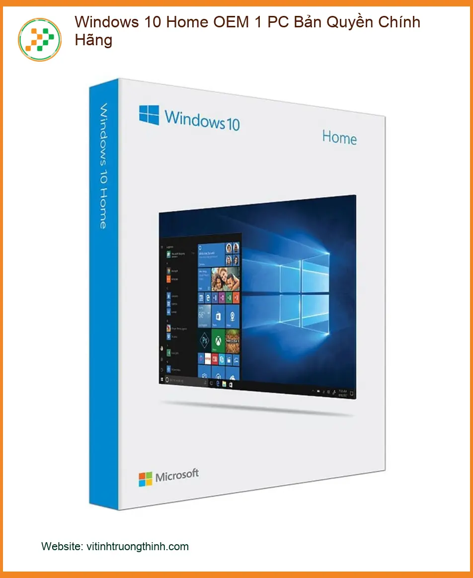Windows 10 Home OEM Bản Quyền - Trung Tâm TPHCM Uy Tín