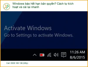 Windows báo hết hạn bản quyền? Cách tự kích hoạt, cài nhanh – Hỗ trợ Vi Tính
