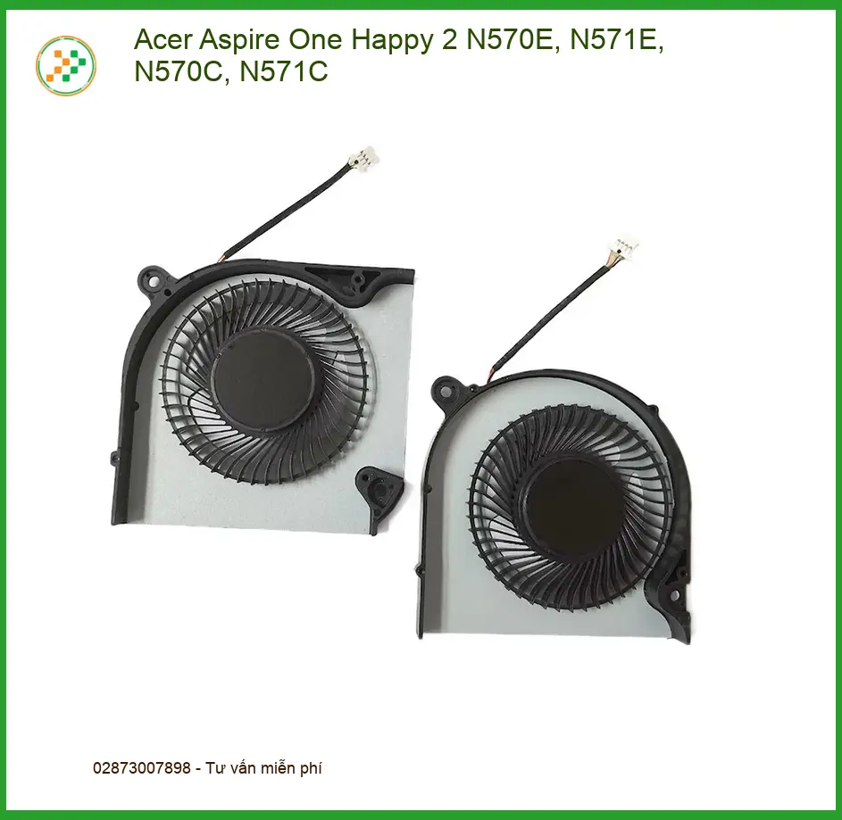 Quạt Laptop ACER Aspire One Happy 2 N570E N571E - Thay Lấy Liền Giá Rẻ TPHCM