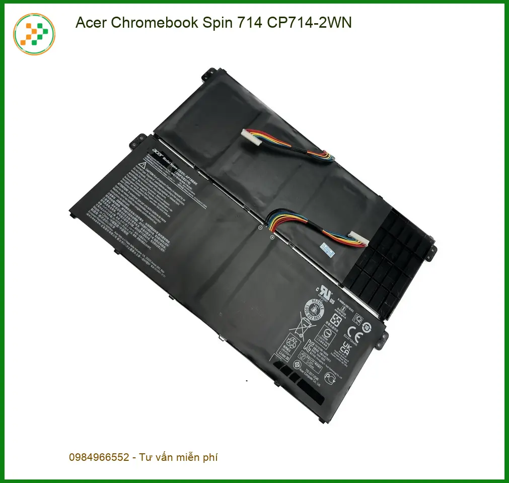 Pin Laptop Acer Chromebook Spin 714 CP714-2WN - Thay Nhanh Lấy Liền TPHCM
