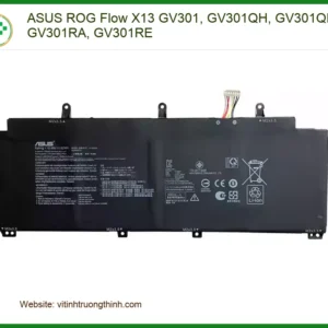 Pin Laptop ASUS ROG Flow X13 GV301 – Thay Pin Nhanh, Giá Tốt TPHCM