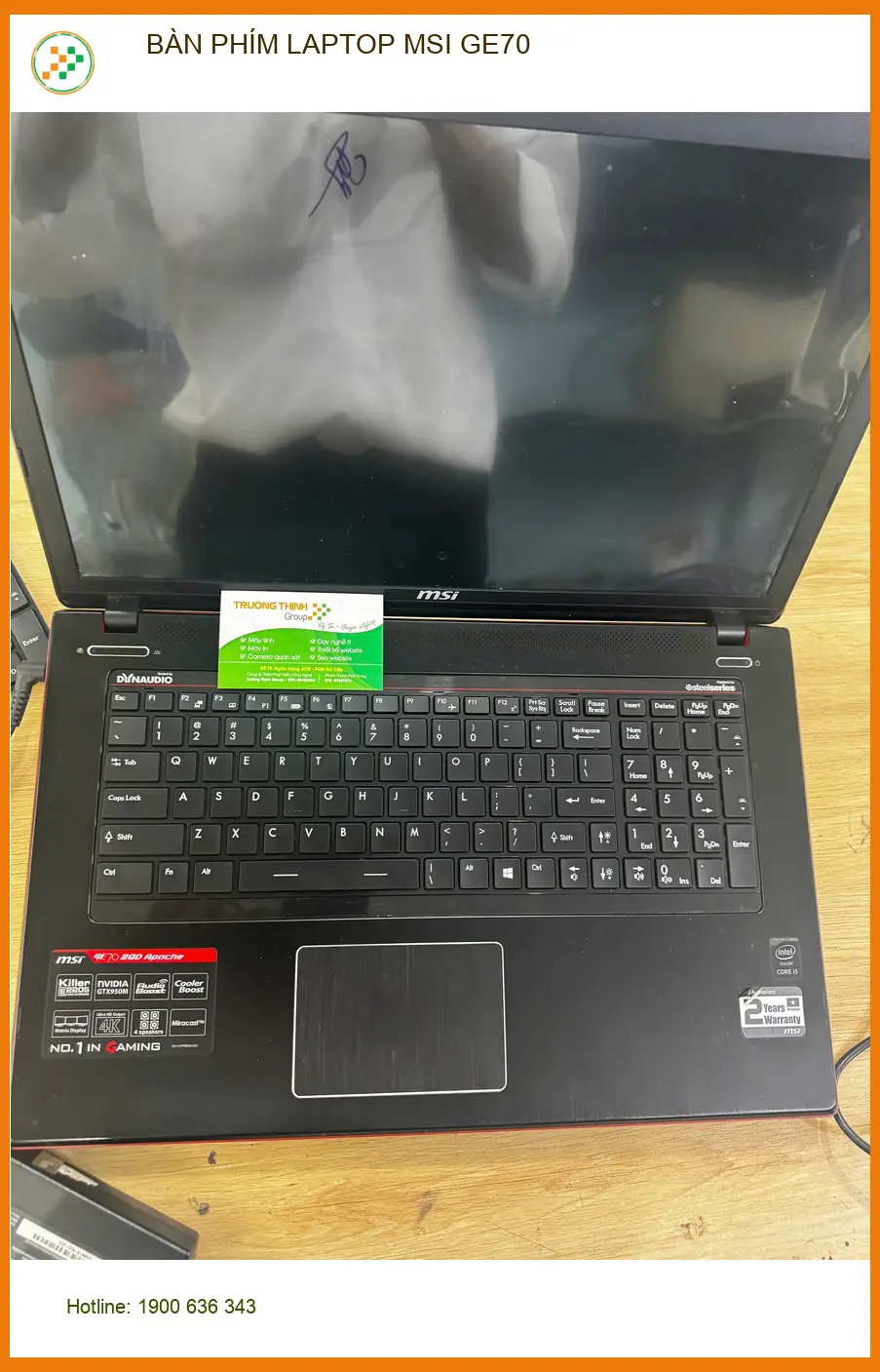 Anh Khoa thay Bàn phím laptop MSI GE70 Quận 10 - Chia sẻ kinh nghiệm uy tín