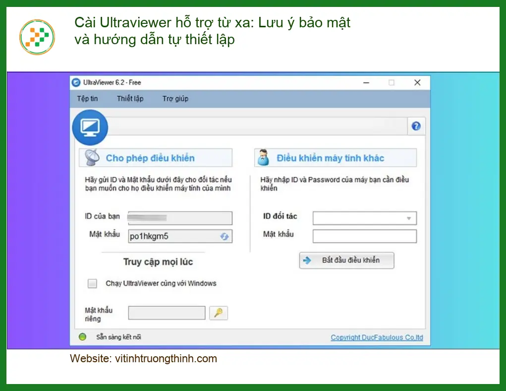 Thủ thuật Phần mềm Cài Ultraviewer: Lưu ý bảo mật - Cách tự xử lý tại nhà