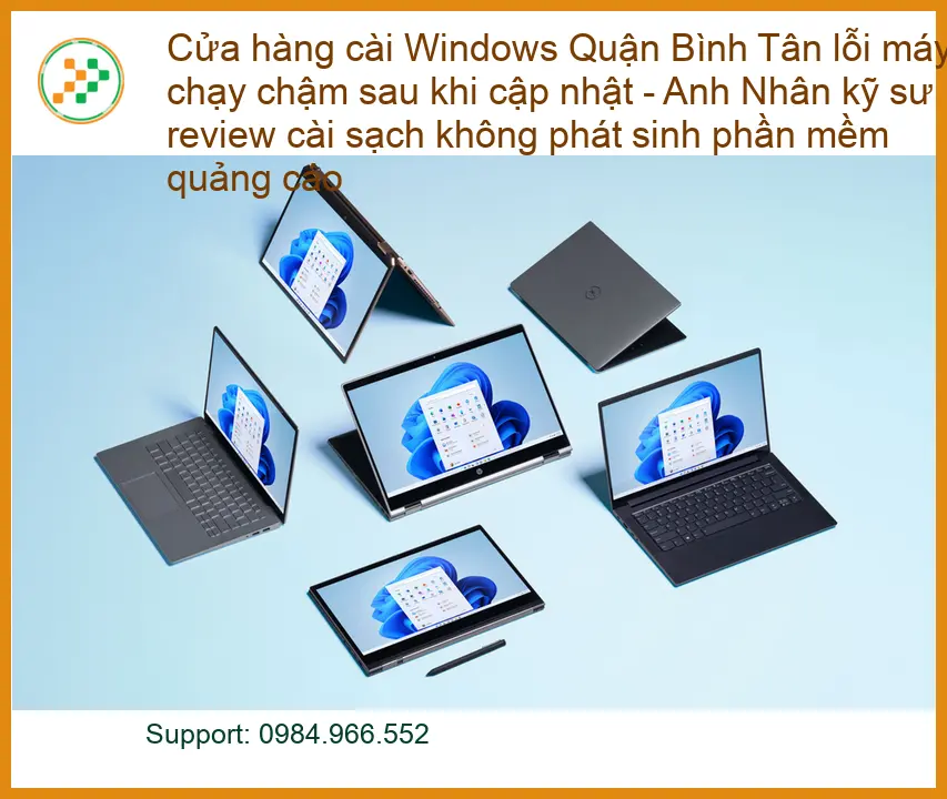 Windows lỗi máy chạy chậm sau cập nhật Quận Bình Tân – Trung tâm hỗ trợ gần đây