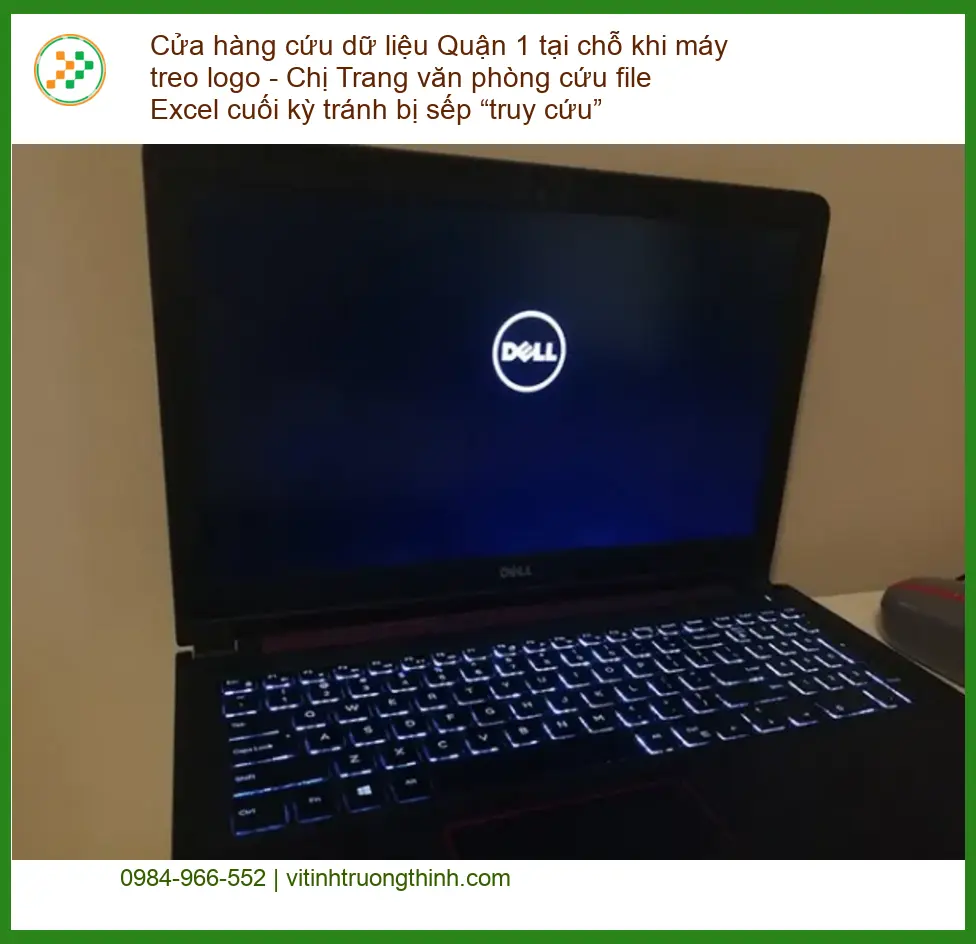 Khôi Phục Dữ Liệu Quận 1 máy treo logo - Dịch vụ cứu dữ liệu lấy liền