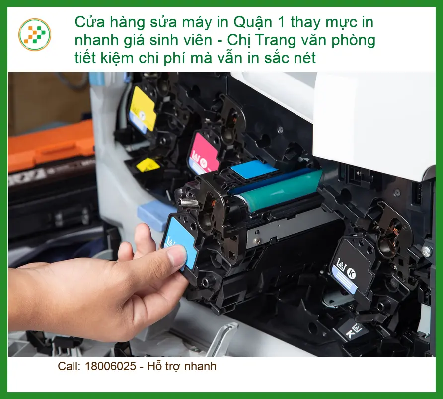 Sửa Chữa Nạp Mực Máy In Quận 1 Tận Nơi – Điện thoại công ty xử lý gấp