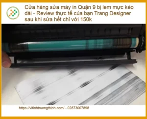 Sửa Chữa Nạp Mực Máy In Quận 9 bị lem mực – Điện thoại công ty xử lý gấp