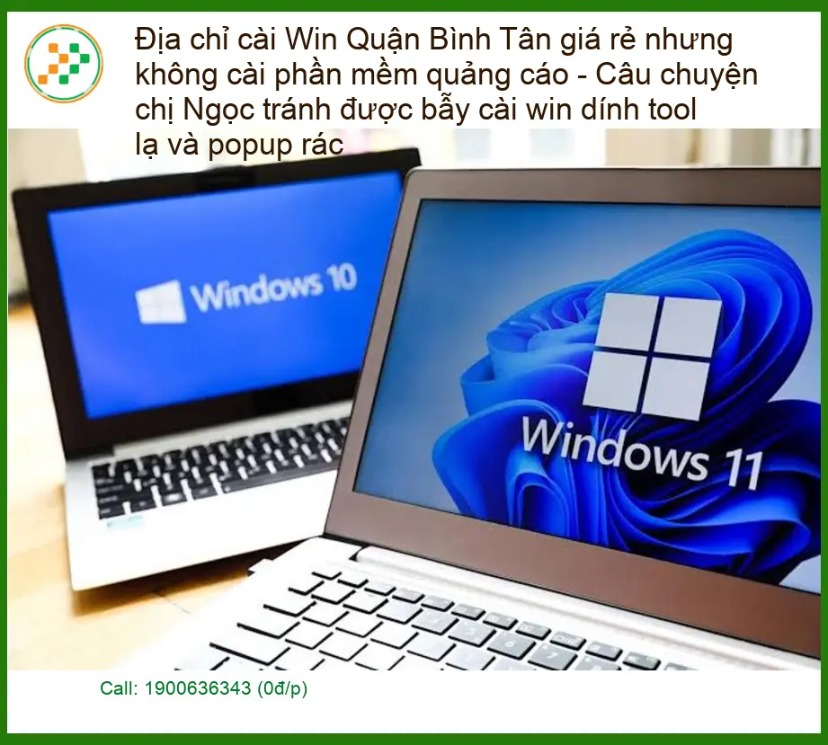 Windows Địa chỉ cài Win Quận Bình Tân không quảng cáo - Trung tâm hỗ trợ