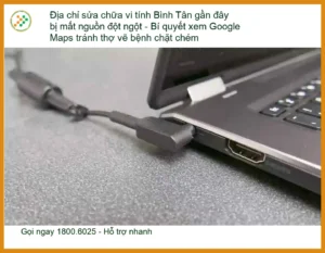 Sửa máy tính Bình Tân mất nguồn đột ngột – Địa chỉ uy tín, tránh thợ vẽ bệnh