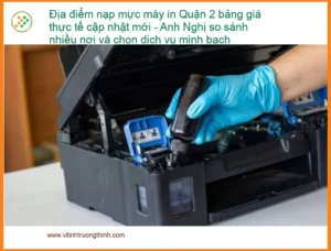 Sửa Chữa Nạp Mực Máy In Quận 2 Tận Nơi – Điện thoại công ty xử lý gấp