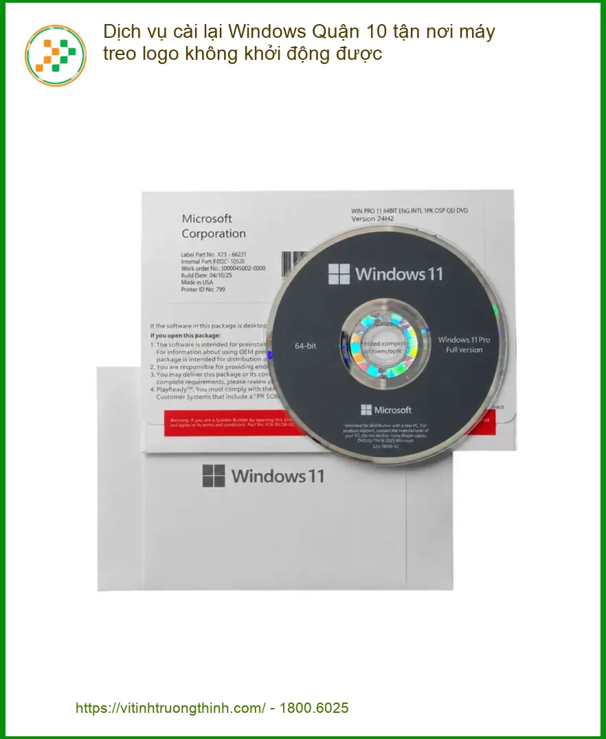 Windows Dịch vụ cài lại Quận 10 máy treo logo - Trung tâm hỗ trợ