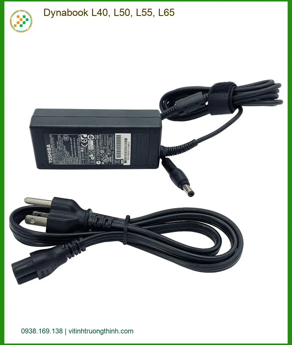Sạc Laptop Dynabook L40, L50, L55, L65 - Giá Rẻ - Lấy Ngay Tại Cửa Hàng TPHCM