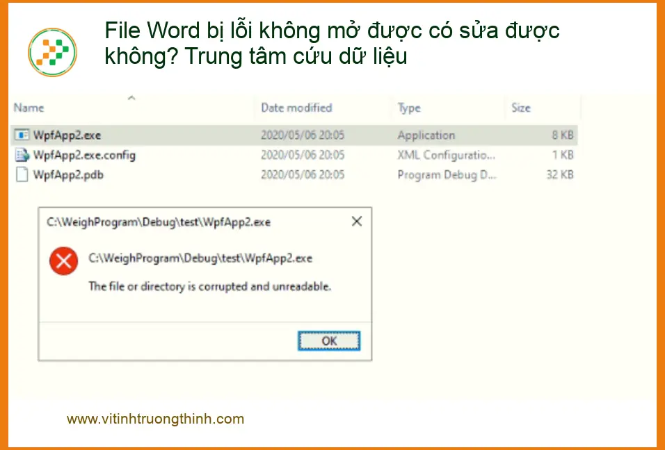 Khôi Phục Dữ Liệu File Word lỗi không mở được - Trung tâm cứu dữ liệu