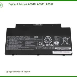 Pin Laptop Fujitsu Lifebook A3510, A3511, A3512 – Thay Nhanh Giá Rẻ TPHCM