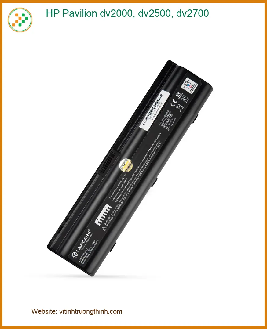 Pin Laptop HP Pavilion dv2000 dv2500 dv2700 - Thay Nhanh Tại TPHCM Giá Rẻ