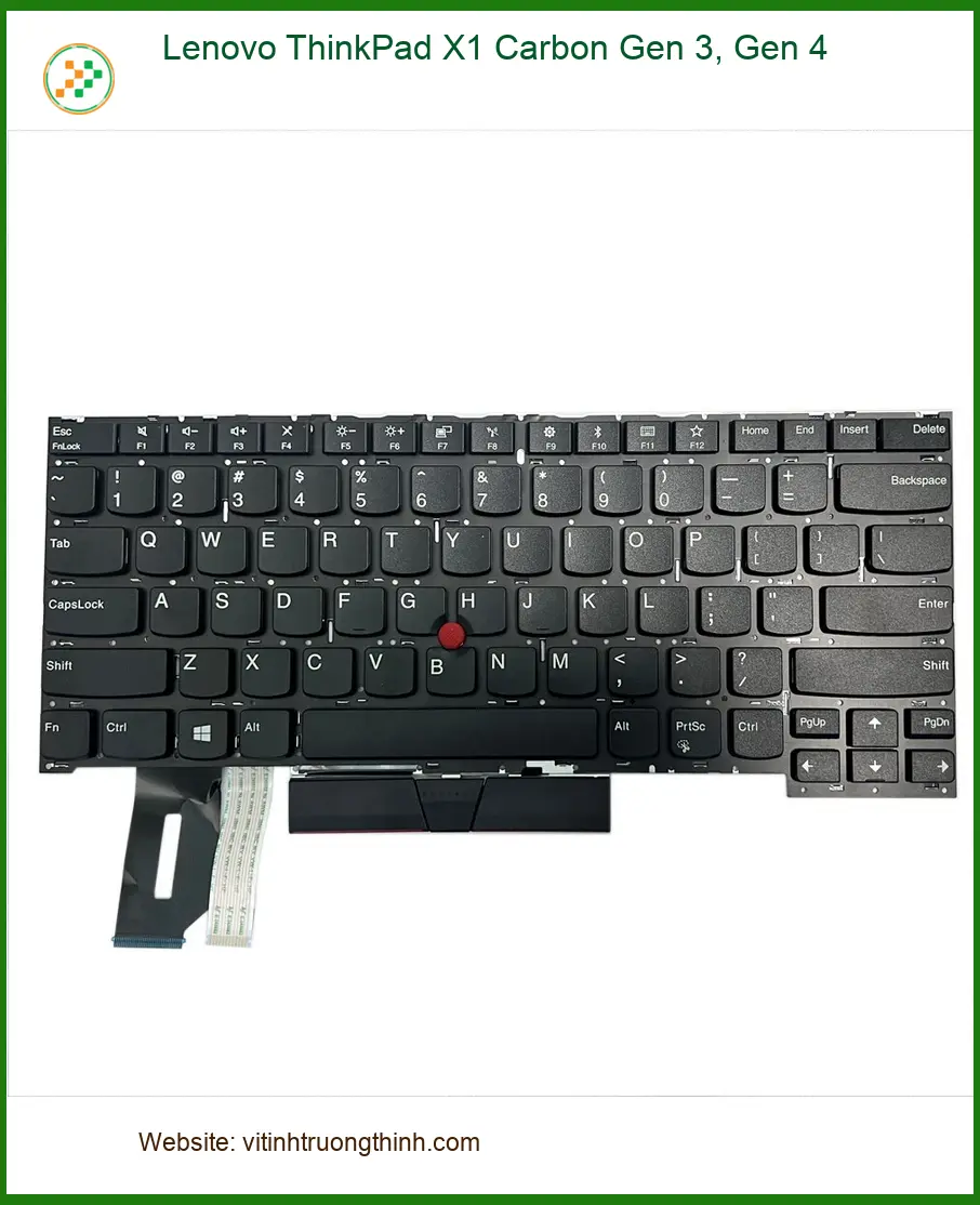 Bàn phím Laptop ThinkPad X1 Carbon Gen 3 4 - Thay Nhanh Tại TPHCM
