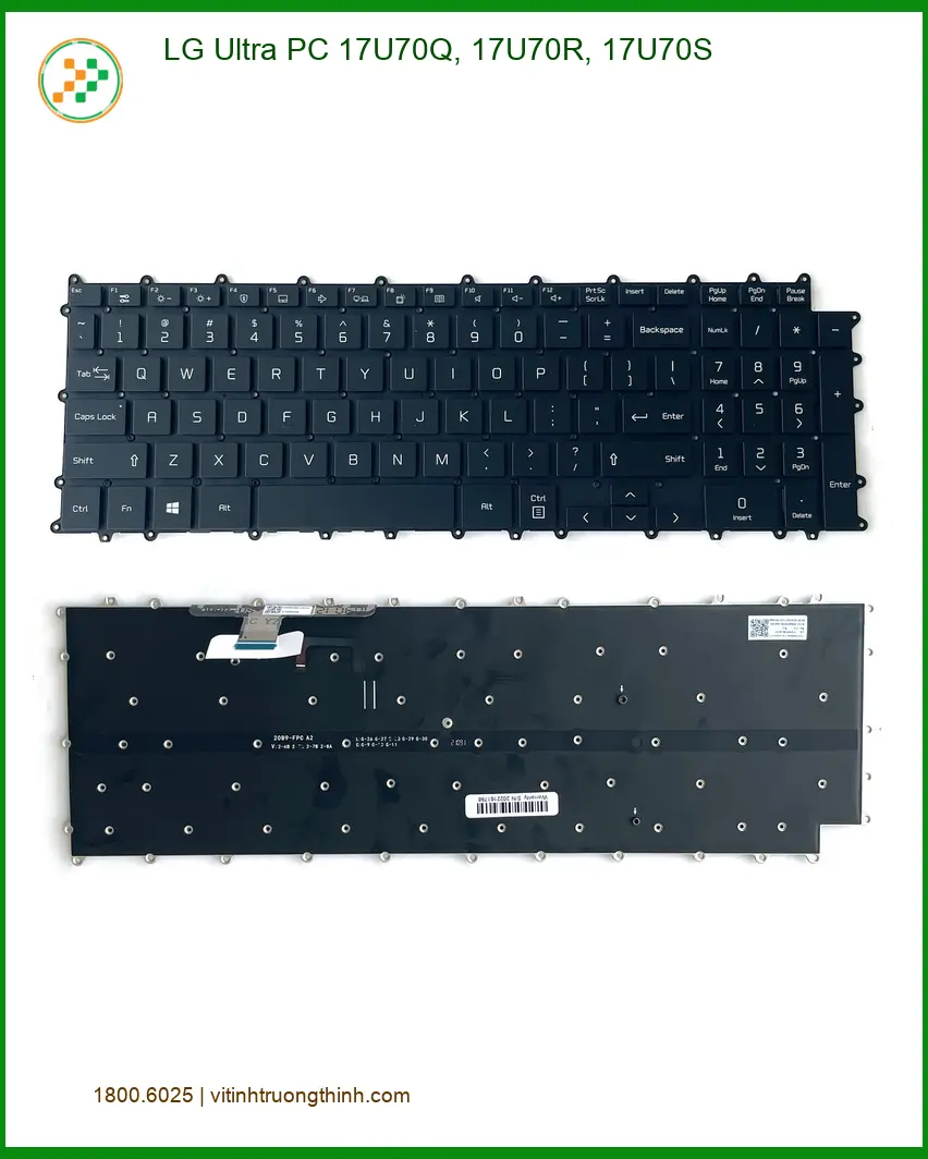 Bàn phím Laptop LG Ultra PC 17U70Q | Thay Nhanh Lấy Liền Gần Địa Chỉ Bạn